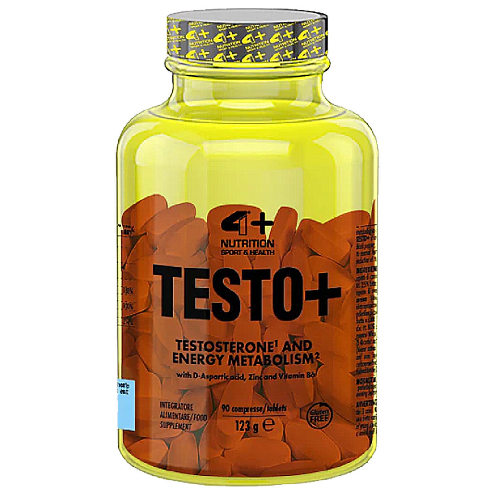 TESTO+ – 90 Tablets – Natural Testo Booster Strength Support Libido Endurance