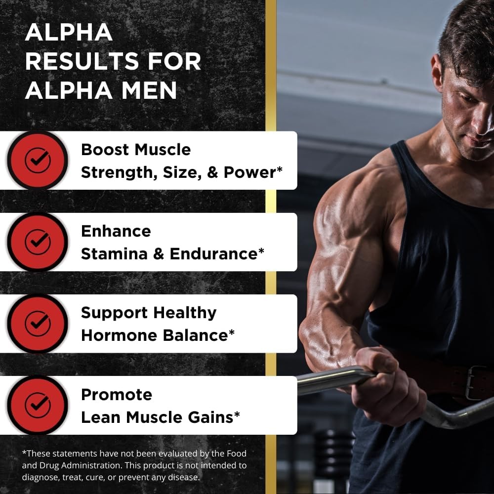 UNALTERED Anabolic Muscle Builder for Men – Growth, Size, Strength – Natural Mus