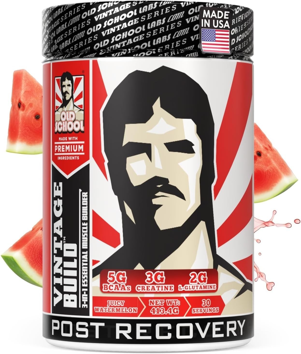 Muscle Recovery Drink with BCAAs & Creatine – 30 Servings