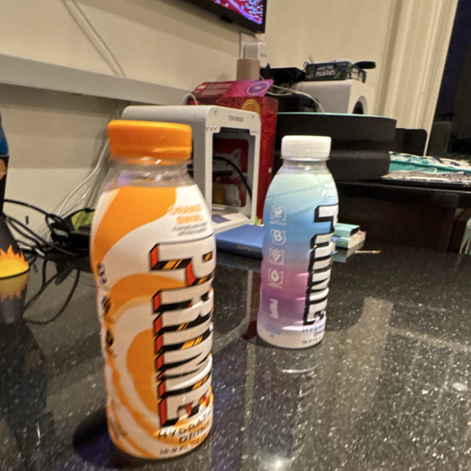 Prime Hydration Drink- Orange Swirl & Future Freeze Electrolytes Liquid