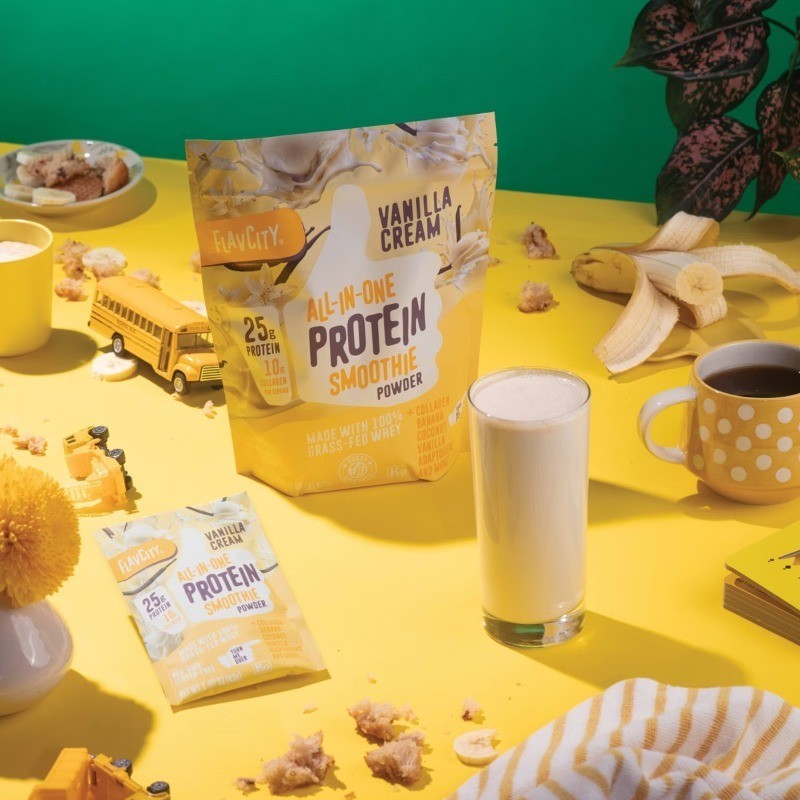 Protein Powder – Vanilla – 10 Serv (430g): High Protein, Gluten-Free