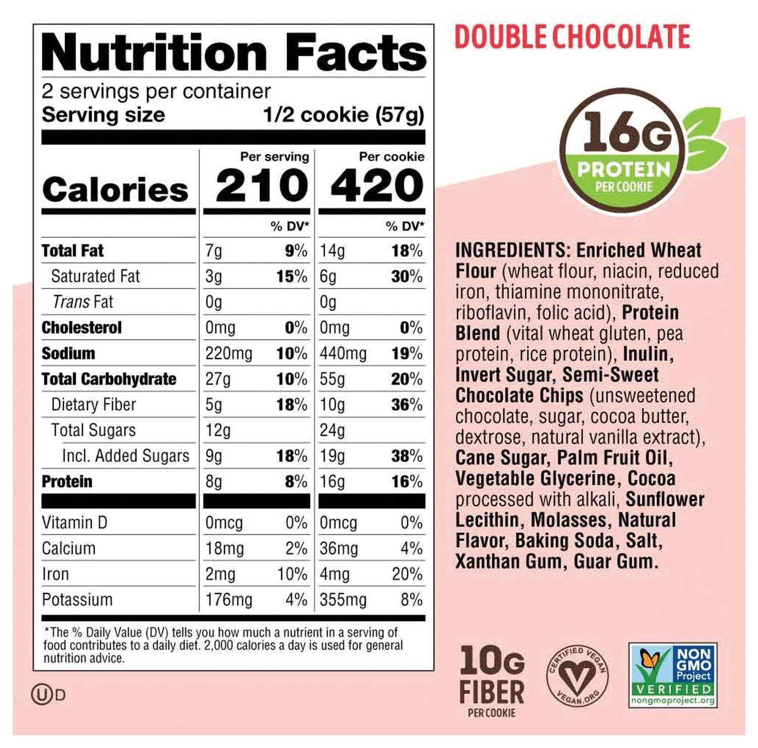 Lenny & Larry Double Chocolate Complete Cookie – Indulge in Decadent Delight!
