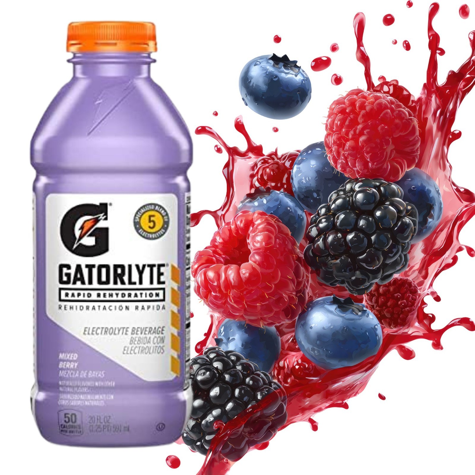 Gatorlyte Rapid Rehydration 6‑Flavor Sampler & Variety Pack – Electrolyte Drink