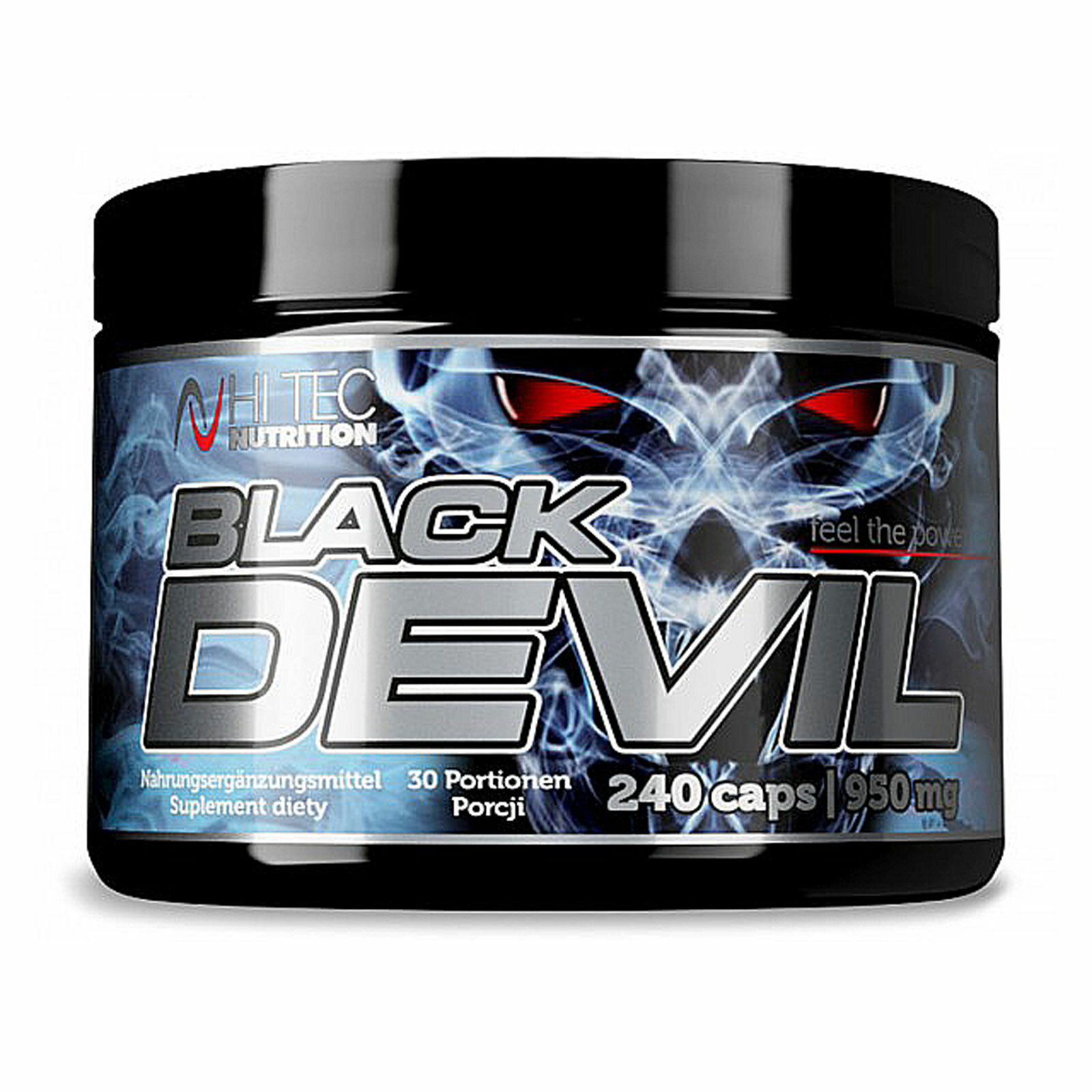 BLACK DEVIL 240 Capsules Testosterone Booster Muscle Growth Anabolic TESTO