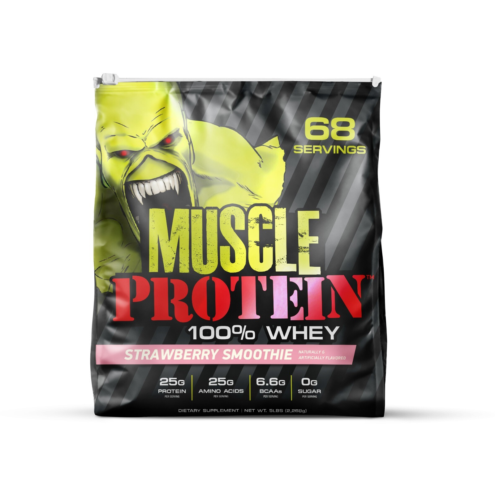 Muscle Whey Protein Powde , 15LB 204 Servings