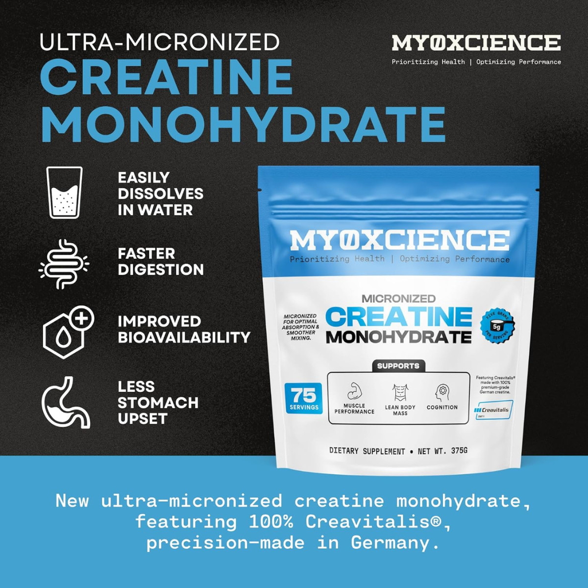 Micronized Creavitalis Creatine | the World’S Purest Micronized Form of Creatine