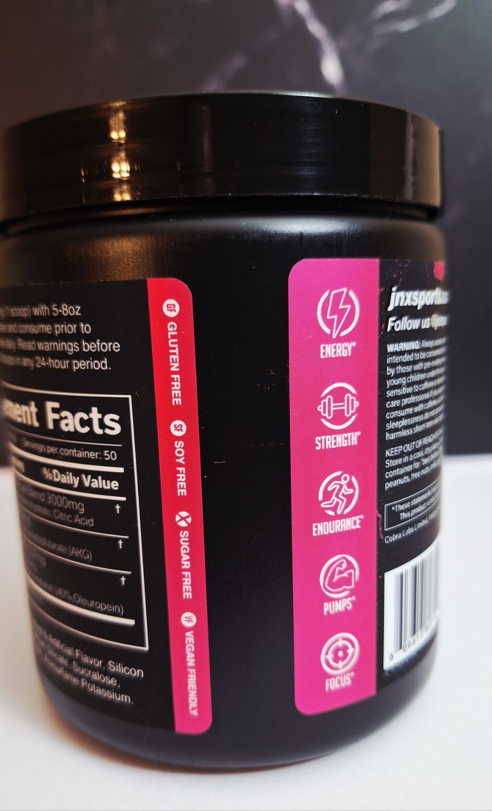 JNX The Curse! Pre-Workout, 50 Serv, 155mg Caffeine, Tropical Storm, 01/2028✨️