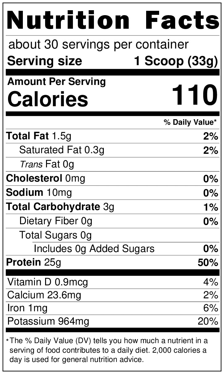 Lupine Protein Powder – Andes Cocoa (30 servings)