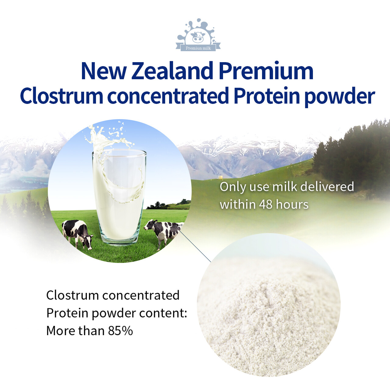 [Apple Tree] Colostrum Protein + Vitamin D Fast Absorbing Easy Digesting Protein