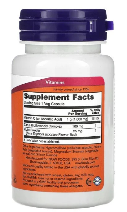 NOW Foods – C-1000, 30 Veg Capsules, by NOW Foods