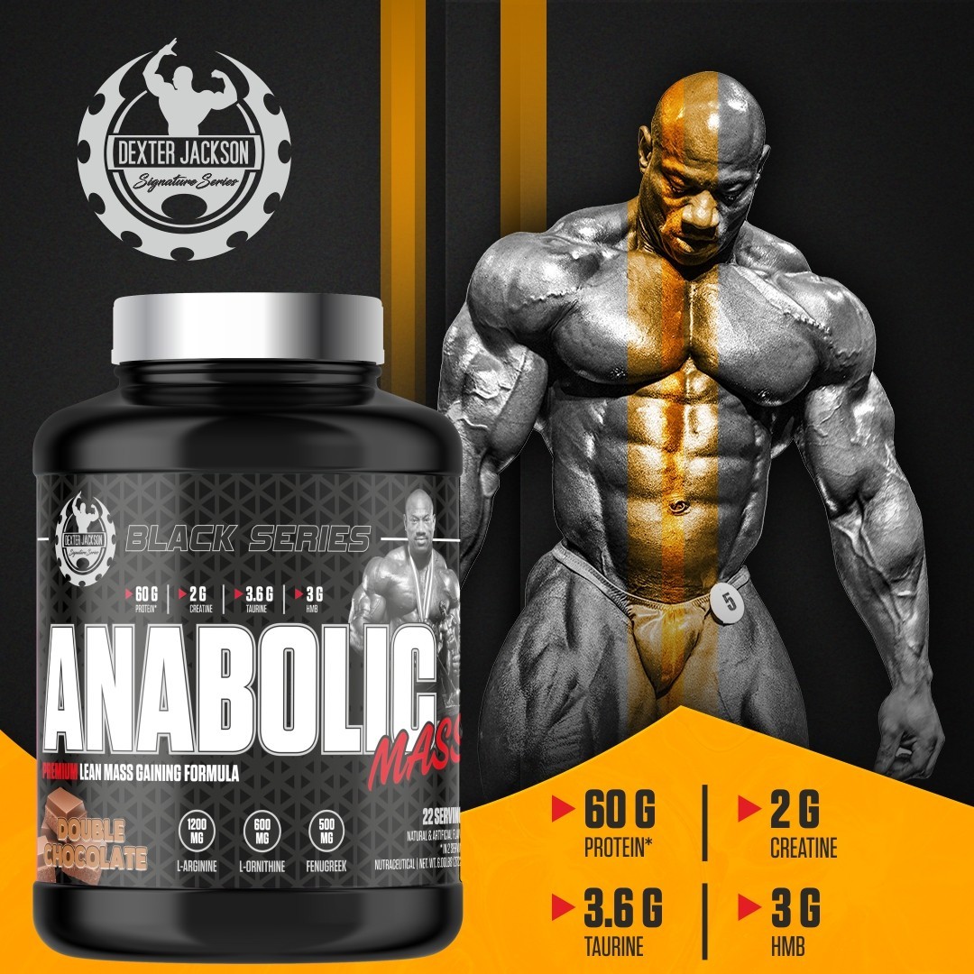Anabolic Mass Premium Lean Mass Gaining Formula Double Chocolate 22 Servings