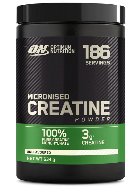 CREATINE POWDER 100% PURE – 634g – 186 SERVINGS -Muscle Growth, Recovery, Energy