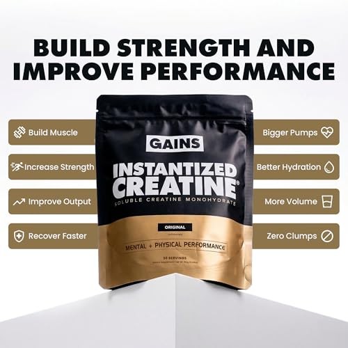 Creatine Monohydrate Powder 30 Servings Muscle Building Strength