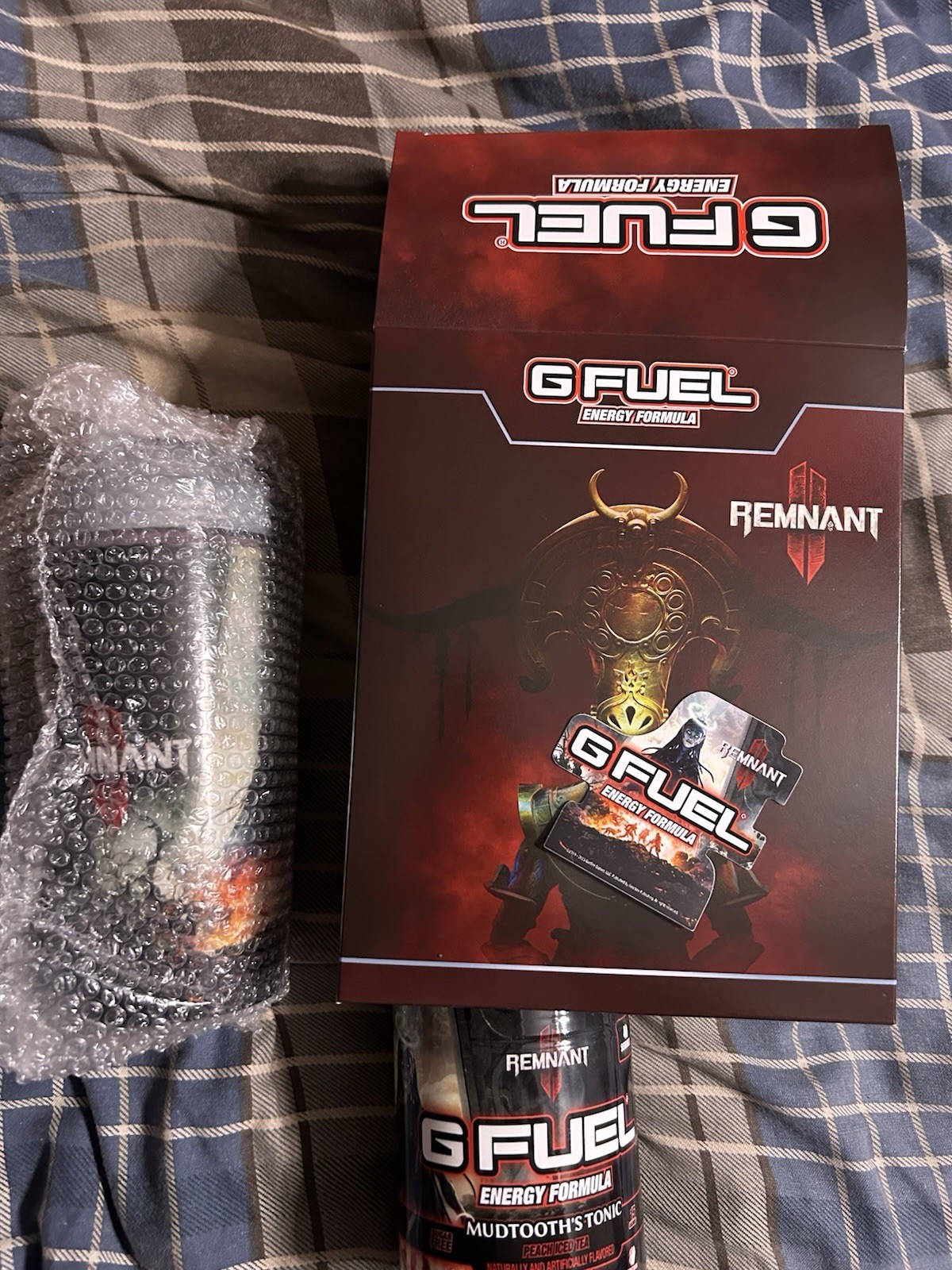 GFUEL Remnant Collectors Box Peach Iced Tea Flavor