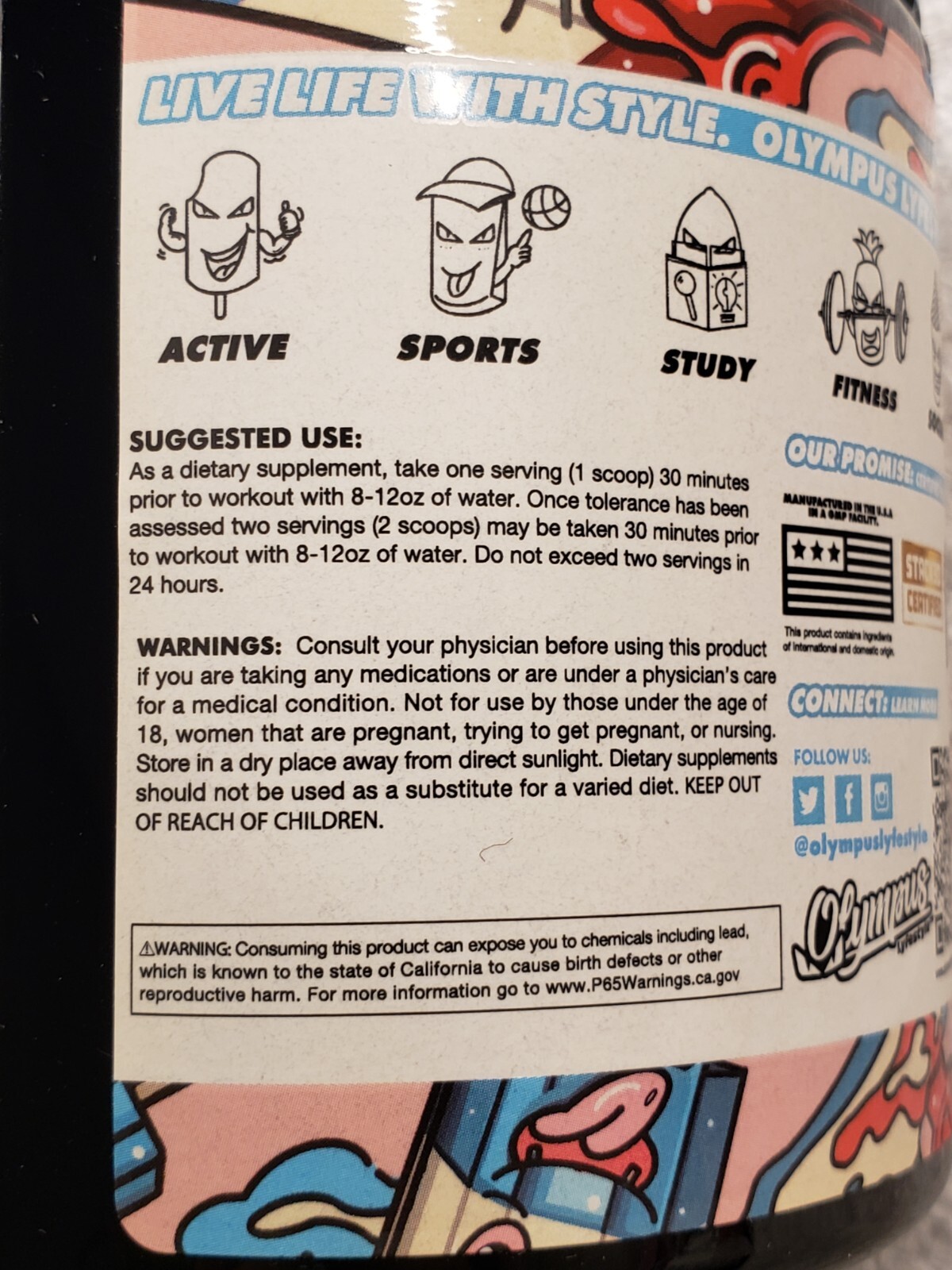 Olympus – NO MERCY Non-Stimulant Pre-Workout – Bombsicle – 40 Serv – Exp 8/2025