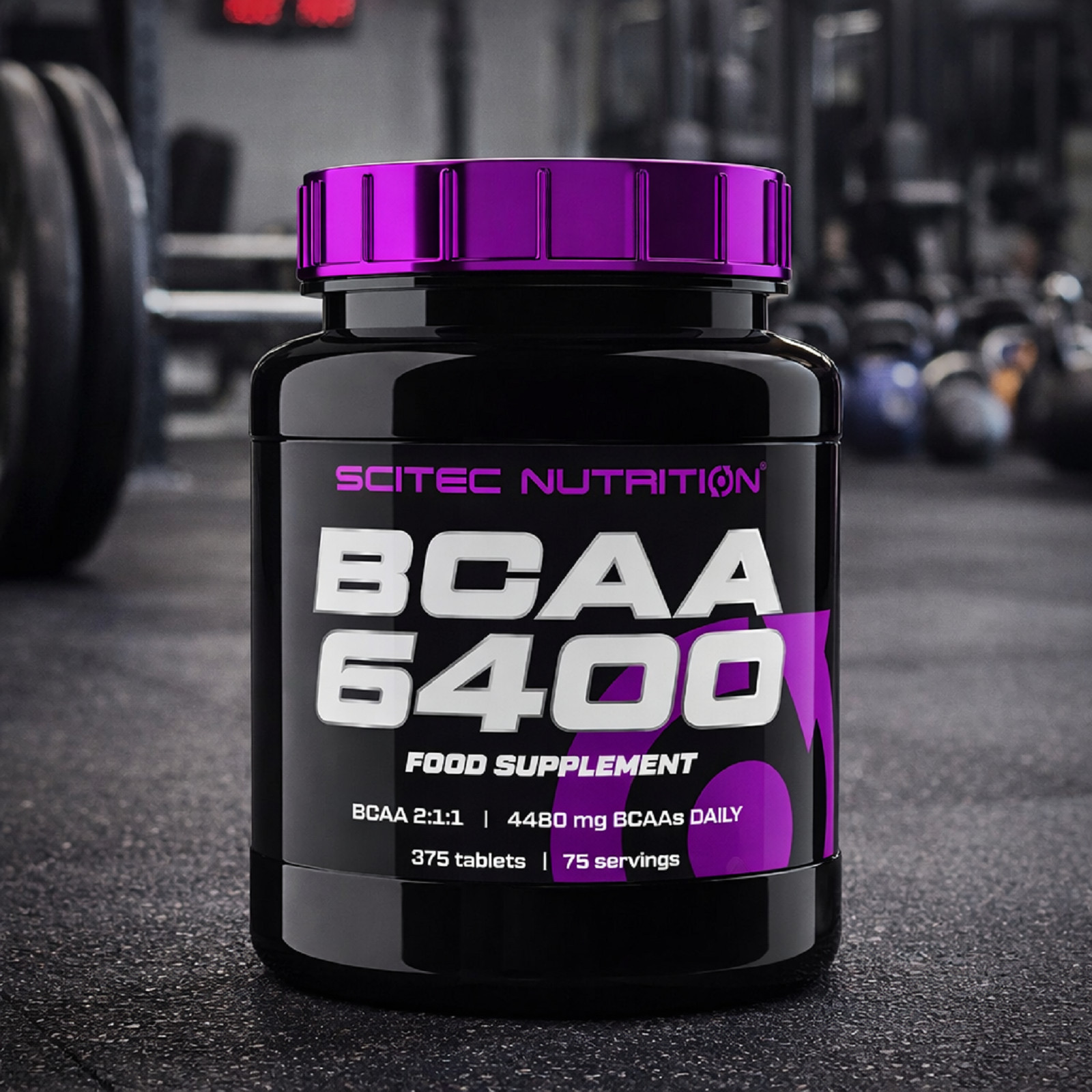 SCITEC BCAA 6400 – Essential BCAA Amino Acids Top Quality Muscle Growth Tablets