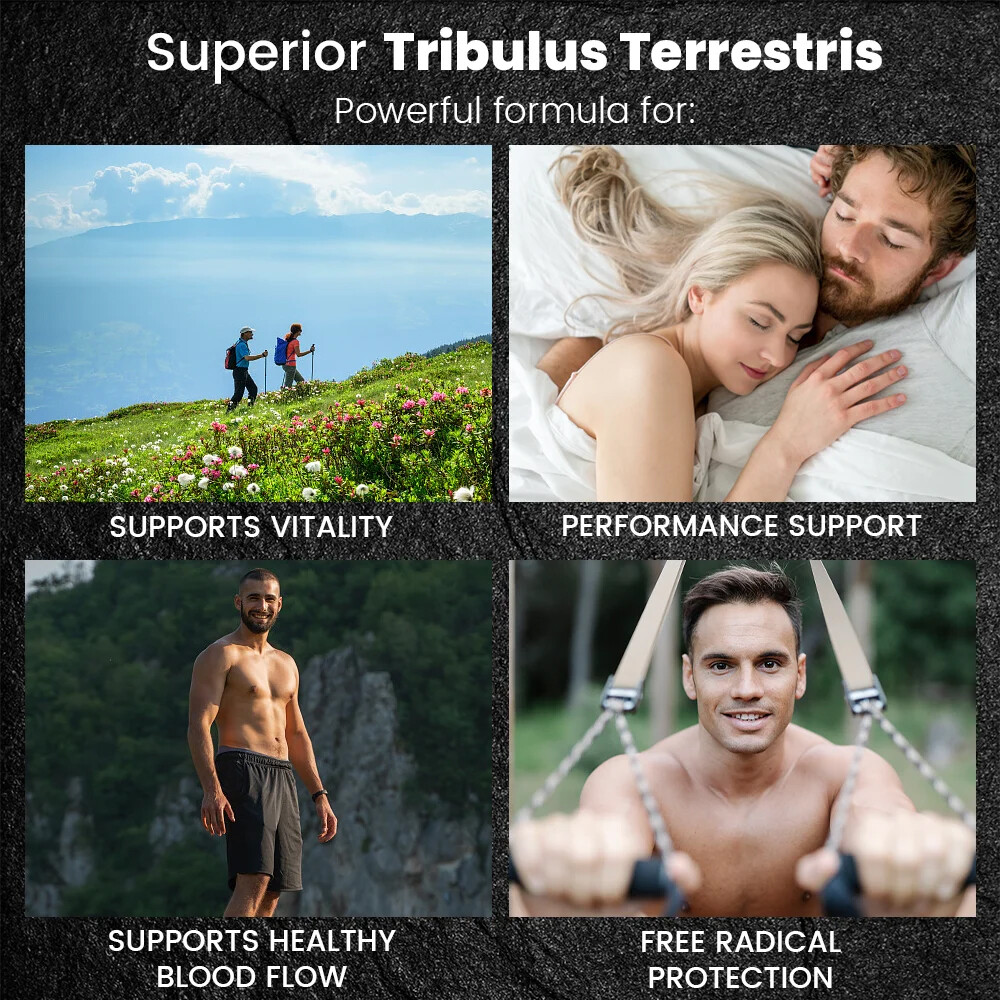 Testosteron Booster Enhancement Male Supplement Tribulus Terrestris Capsules