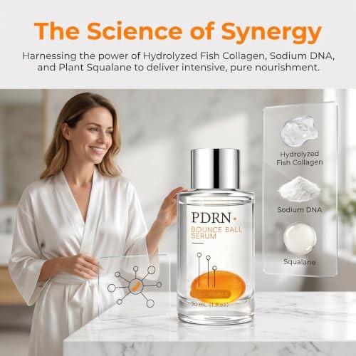 PDRN Salmon DNA Bounce Ball Serum Korean Skincare
