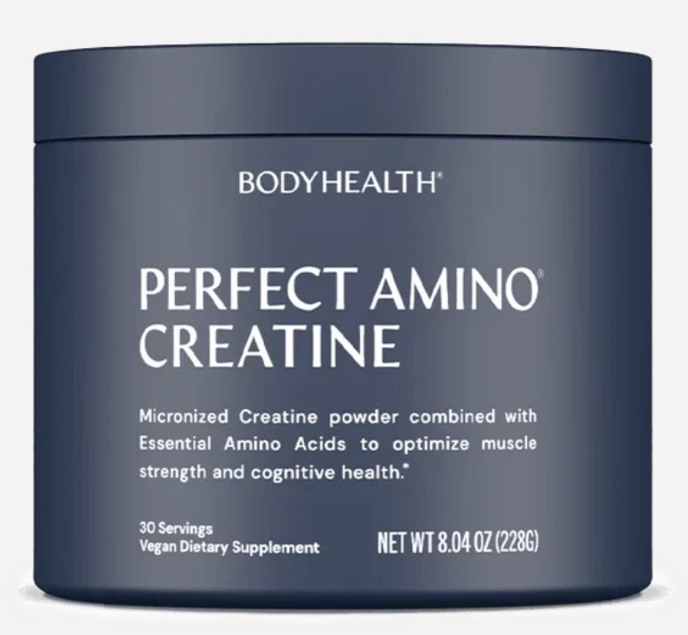 BodyHealth Perfect Amino Creatine Powder 8.04 oz – 30 Servings – Exp 10/2027