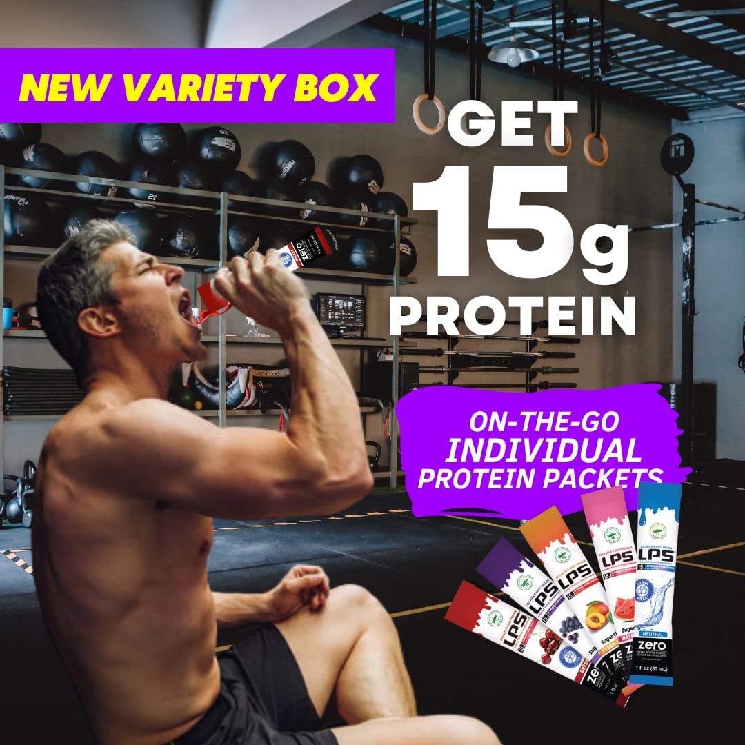 Nutritional Designs LPS Liquid Collagen & Whey Protein Supplement – Non-GMO D…