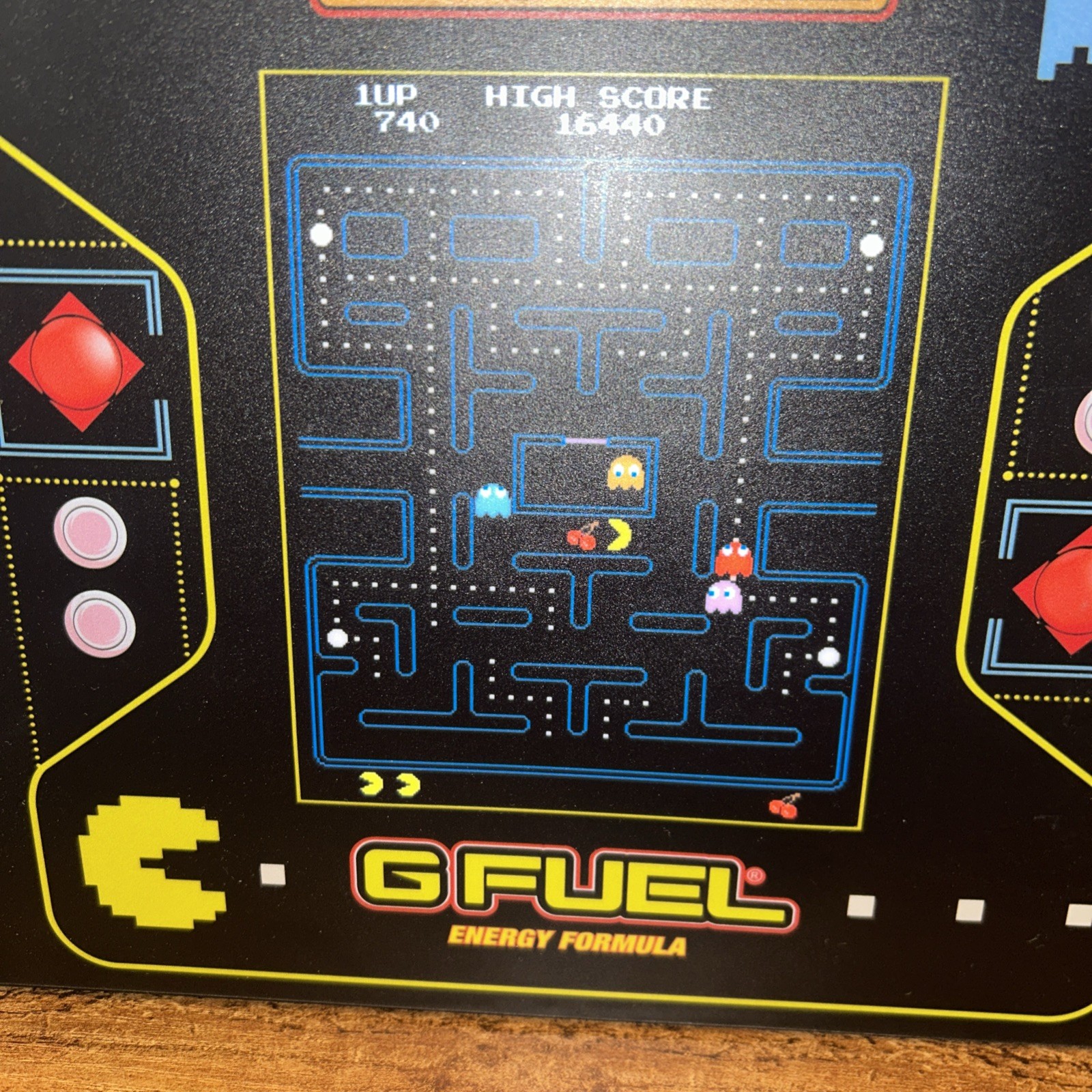 G FUEL Pac-Man Limited Edition Light Up Collector’s Box & Shaker Bottle Set