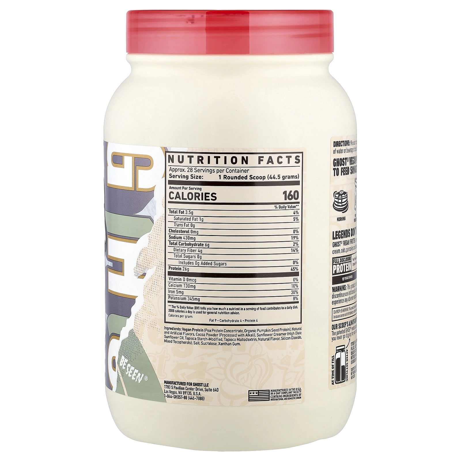 Vegan Protein, Chocolate Cereal Milk®, 2.7 lbs (1,246 g)