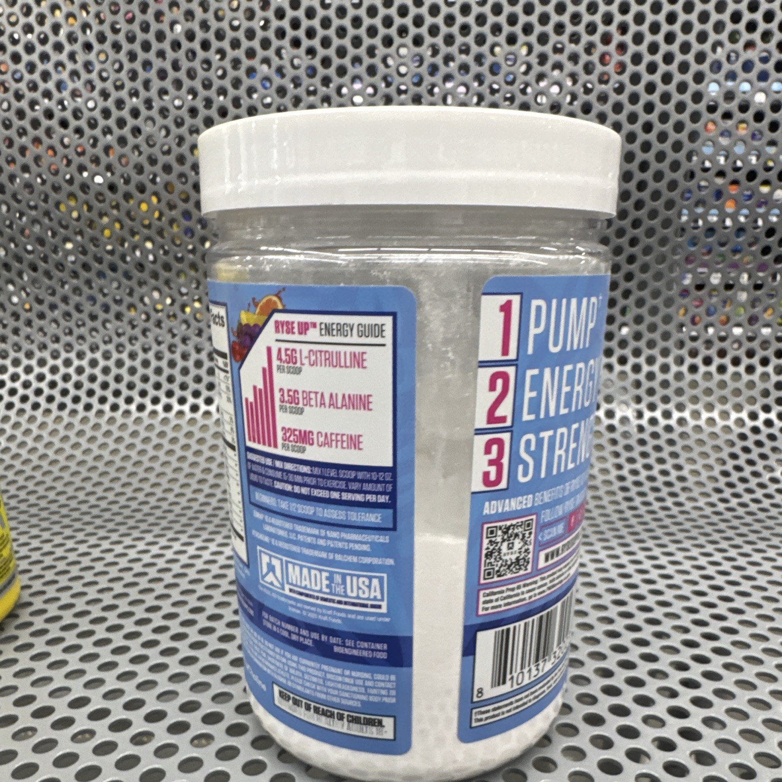 RYSE Kool-Aid Loaded Pre-Workout Powder Tropical Punch 325mg Caffeine