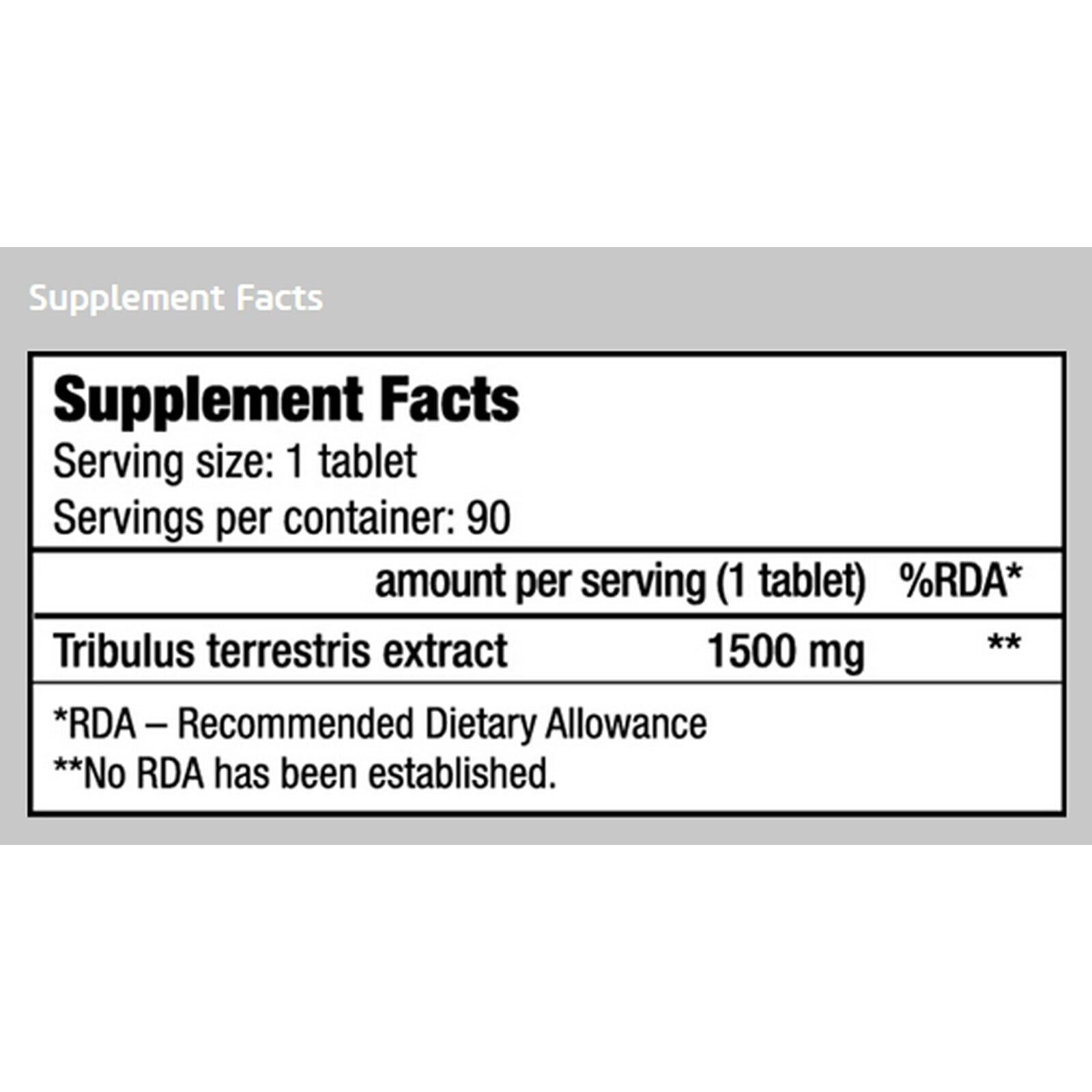 TRIBULUS MAXIMUS 90 TAB – STRONG Natural TESTO Booster Libido Muscle Mass