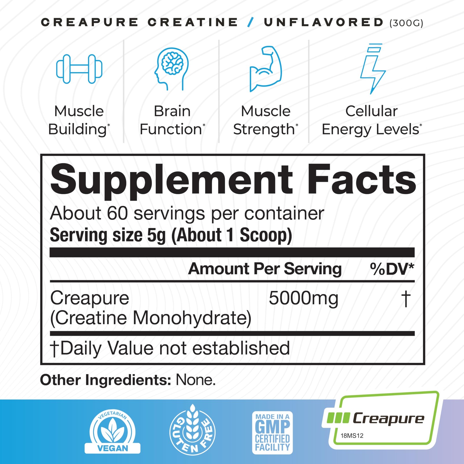 Creapure Creatine Monohydrate Powder – By Musclefeast | Premium Pre-wo