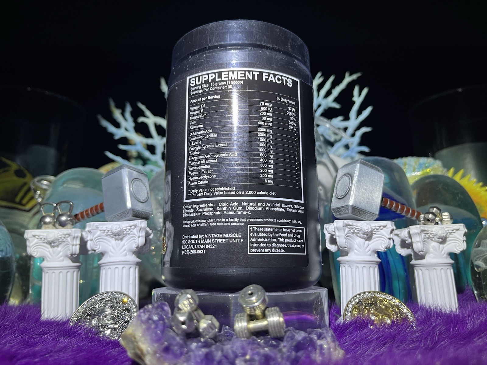 Titan🔱 Natty Test Base Blend 4 Optim. Strength/muscle Gains By Vintage Muscle💪