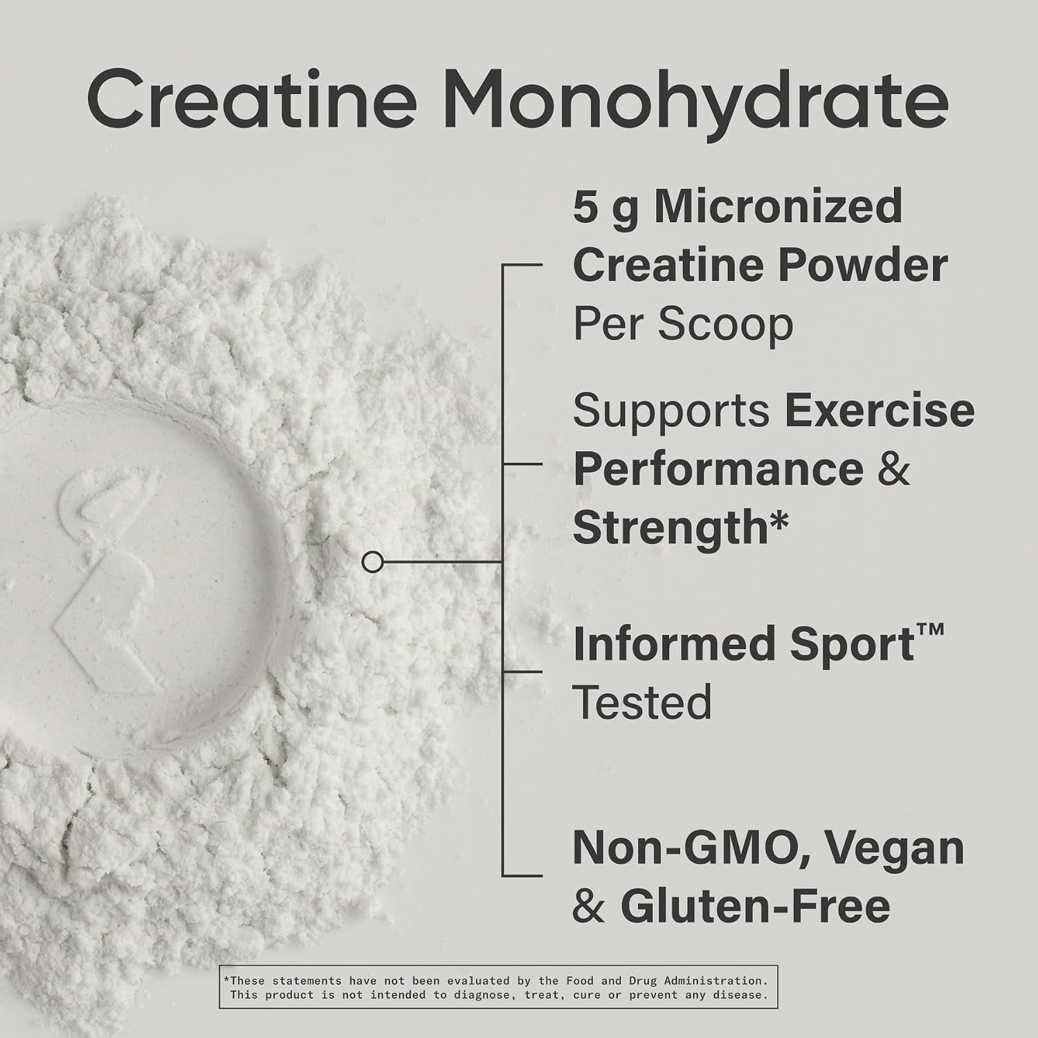Sports Research® Creatine Monohydrate Powder 5G, Blue Raspberry (14.18Oz) | Gain