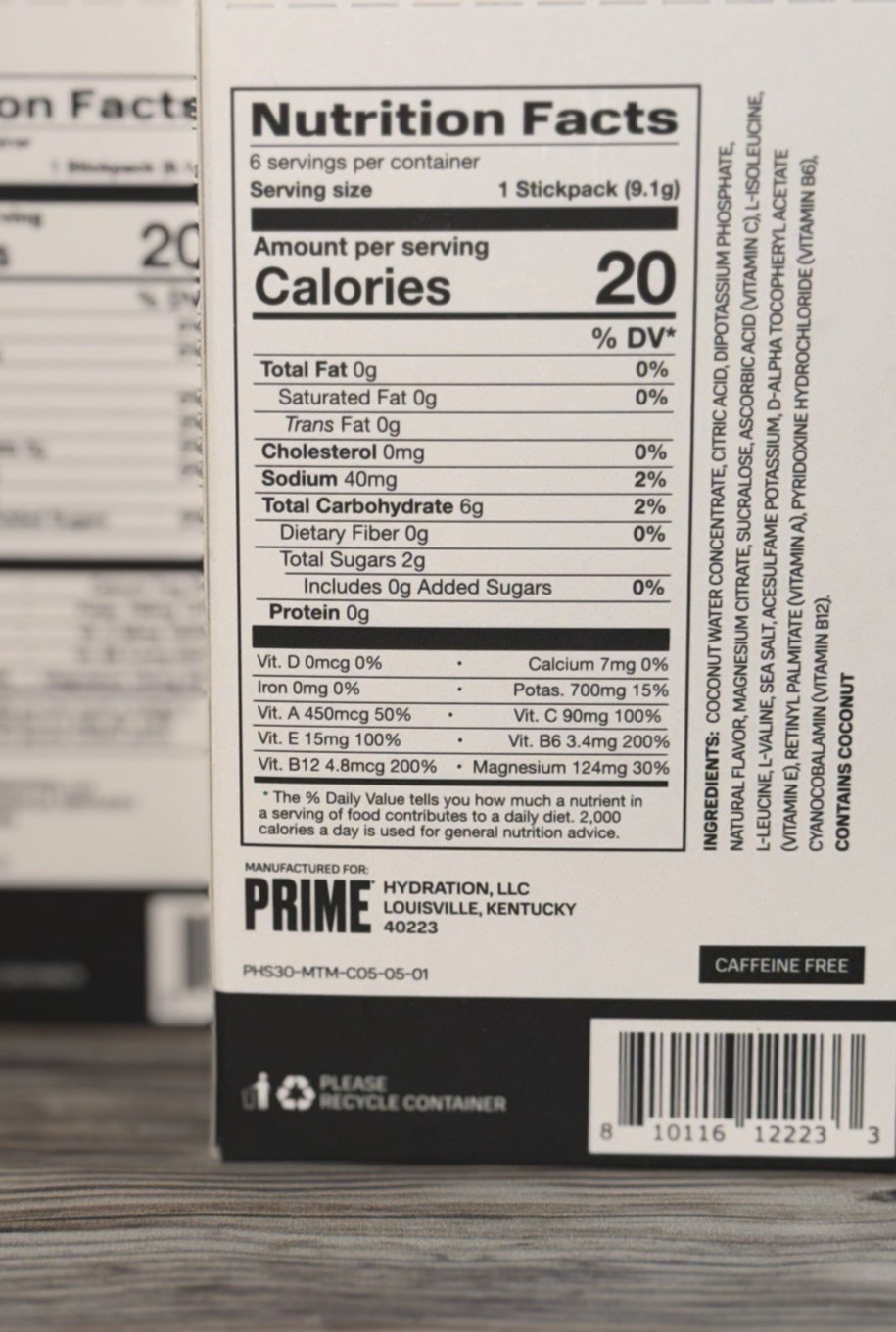 12-count PRIME Hydration Sticks META MOON Electrolyte Drink Mix 01/2027 #DM67-1