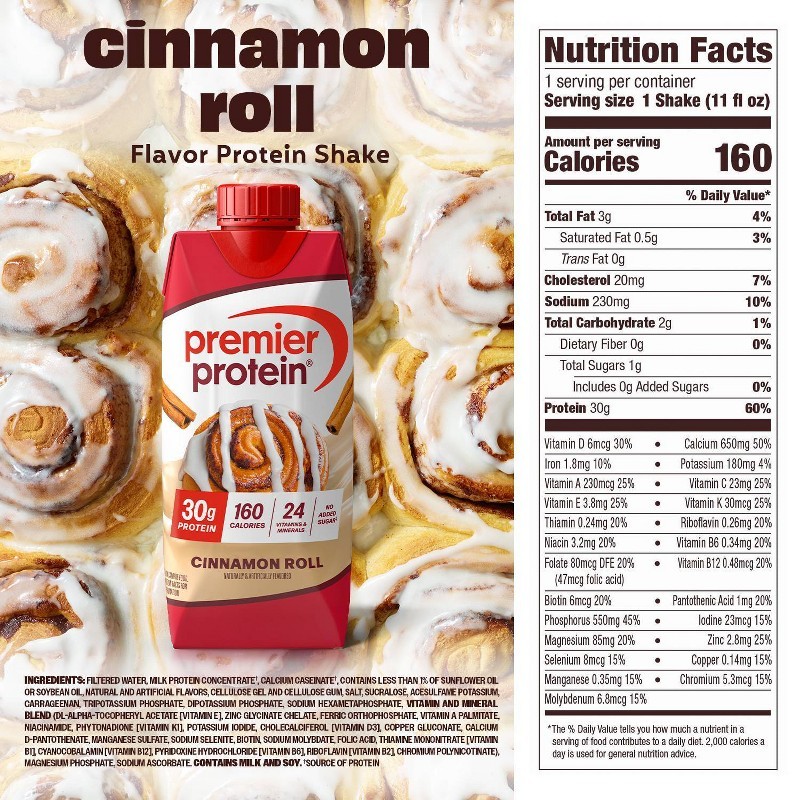 Premier Protein Nutritional Shake Non-Caffeinated