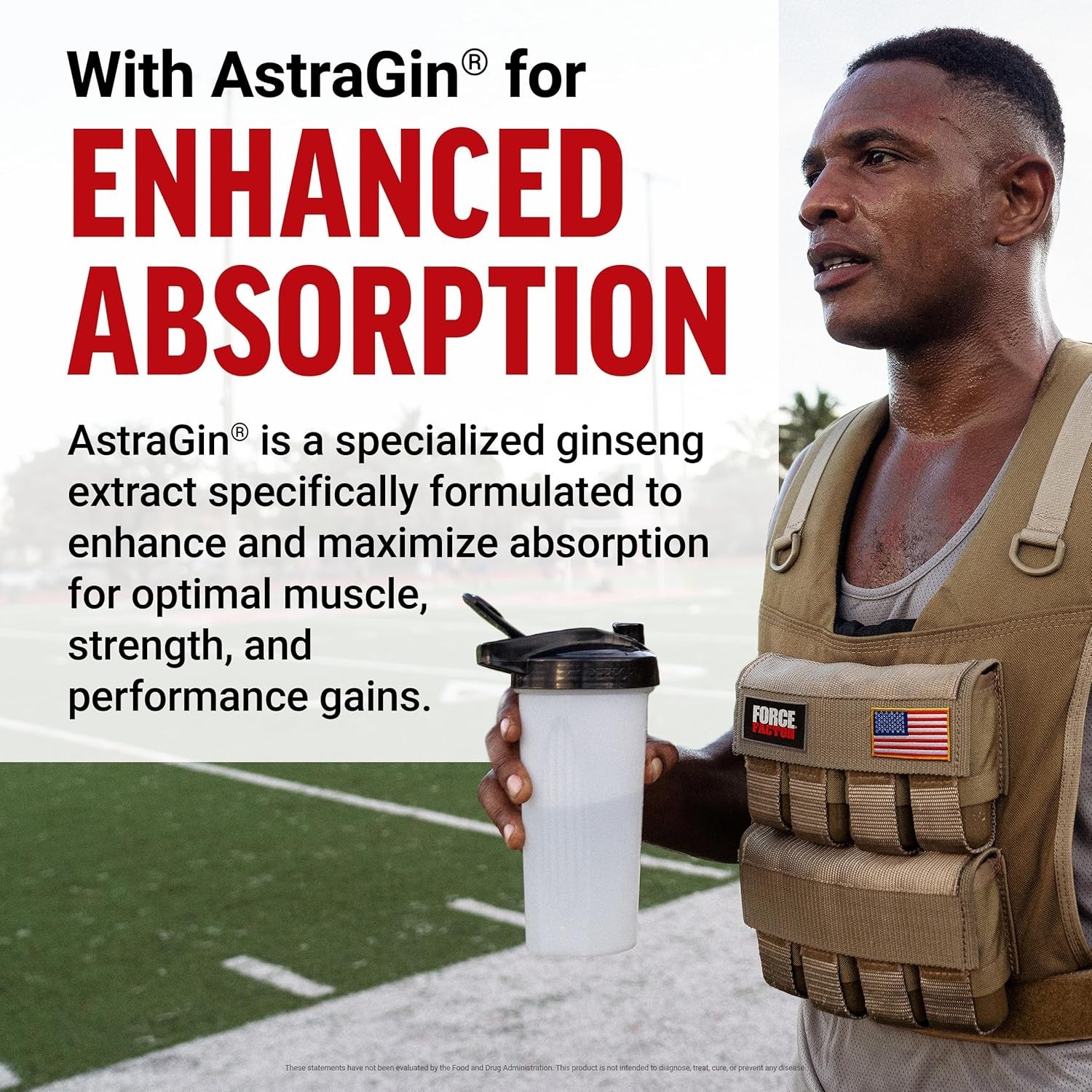 Force Factor Creatine HMB Powder, 5g Creatine Monohydrate + 3g myHMB for Muscle
