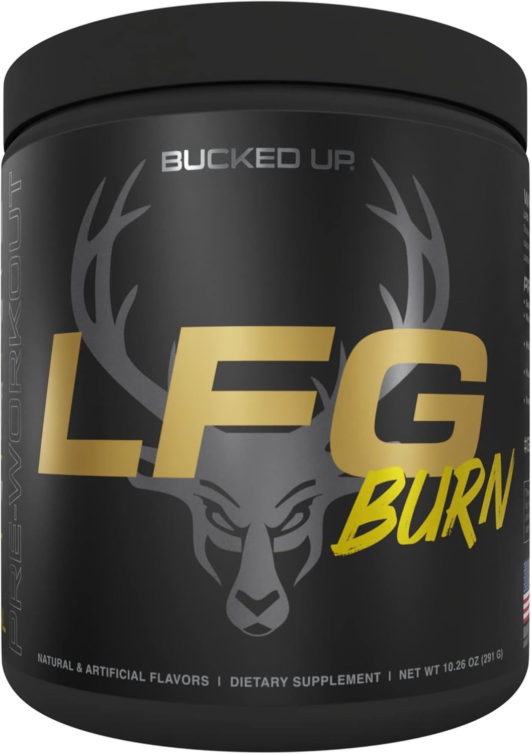 BUCKED UP LFG PRE-WORKOUT FAT LOSS ENERGY FOCUS 30 SERVINGS – TROPICAL