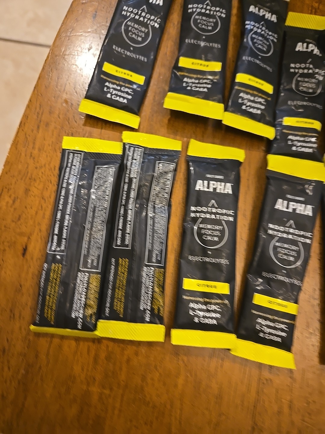 Fully Loaded Alpha Fuel Nootropic Hydration Memory Calm +;Electrolytes Citrus