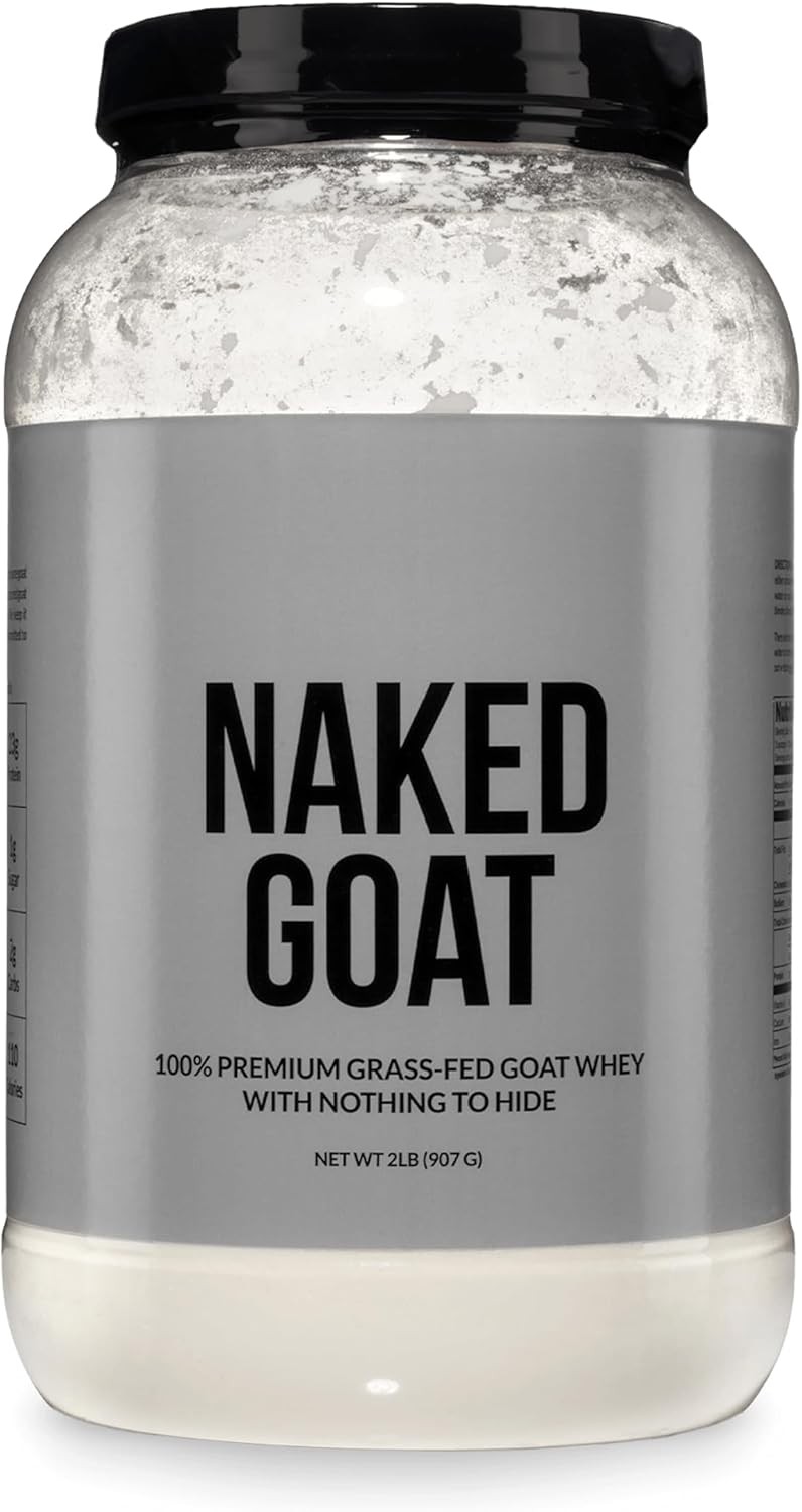 NAKED Goat – Pasture Fed Goat Whey Protein Powder from Small-Herd Wisconsin Dair