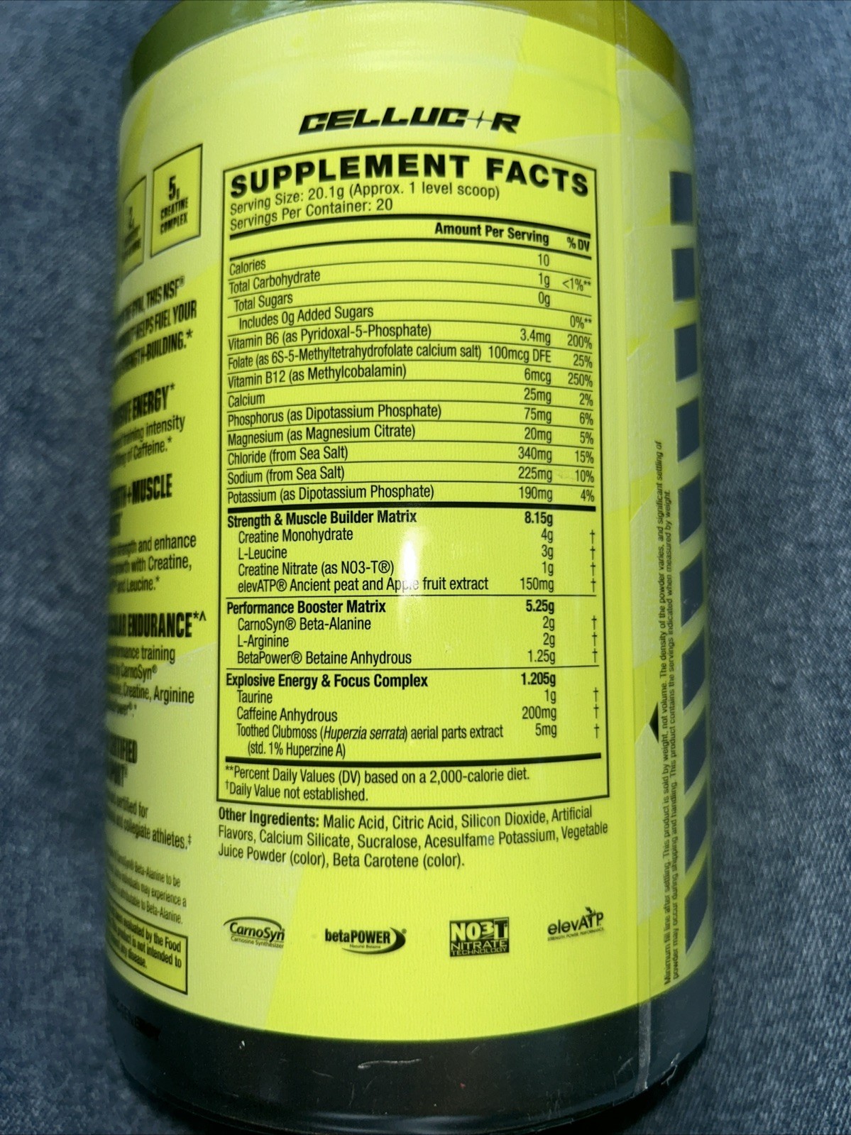 Cellucor C4 Sport Strength Supplement – Watermelon – 20 Servings – Pre-Workout