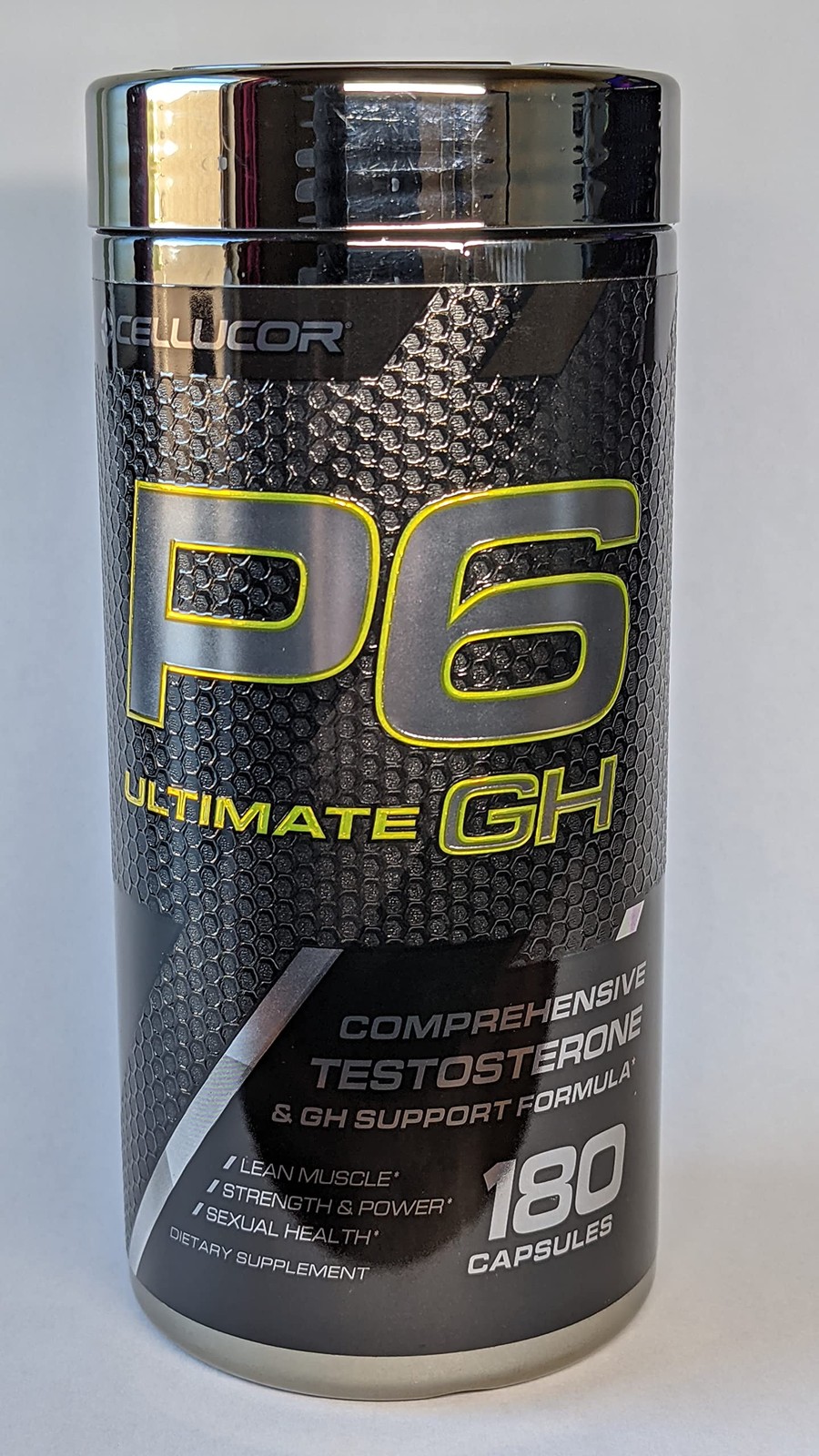 Cellucor P6 Ultimate GH Test Booster for Men, Growth Hormone Support Pills for