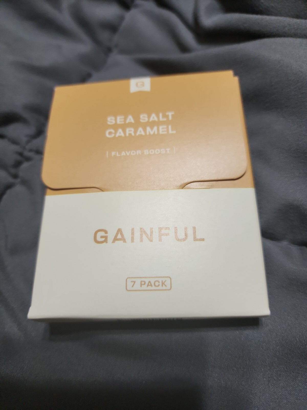 Gainful Flavor Boost Packets Sea salt caramel NIB