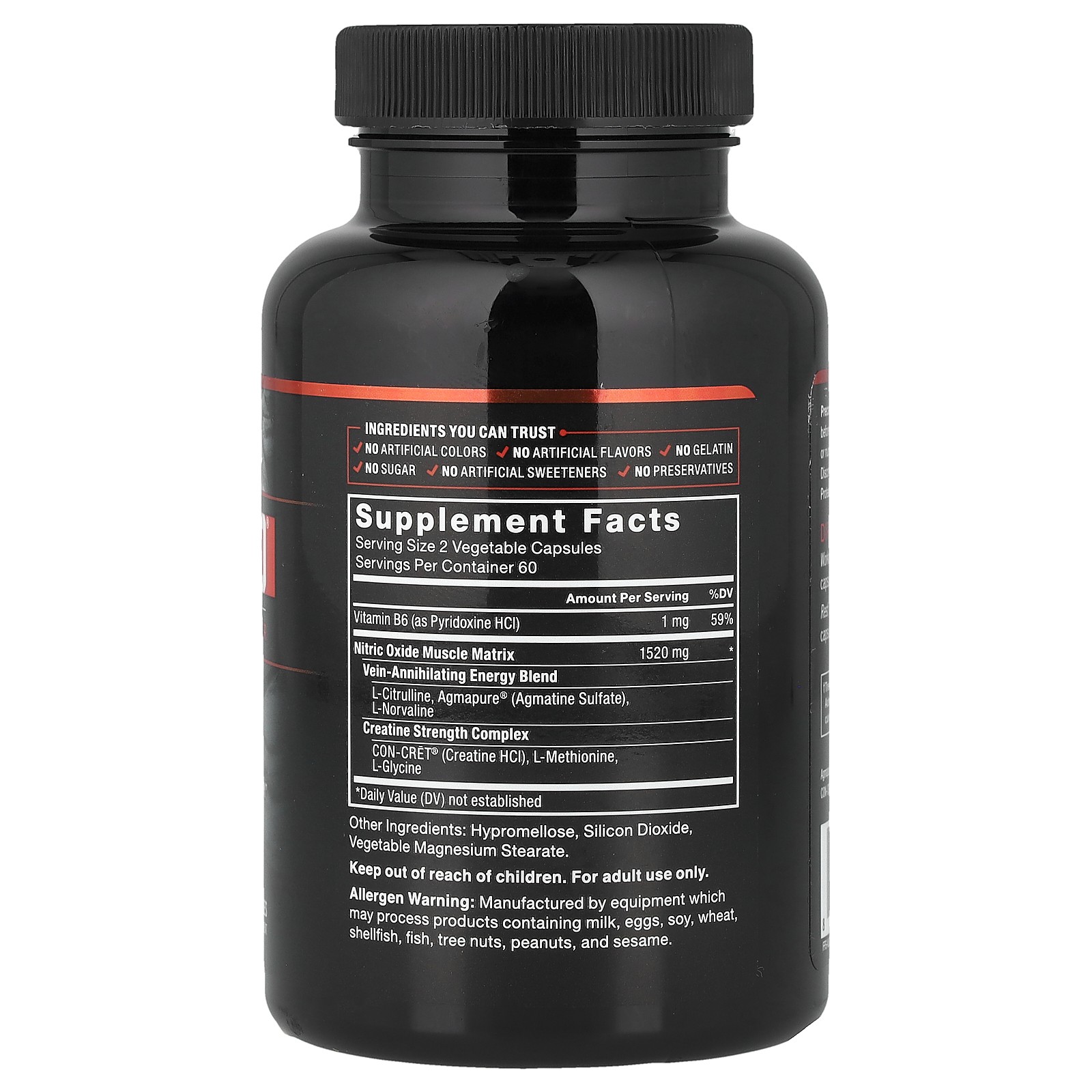Volcano, Explosive Nitric Oxide Booster, 120 Capsules