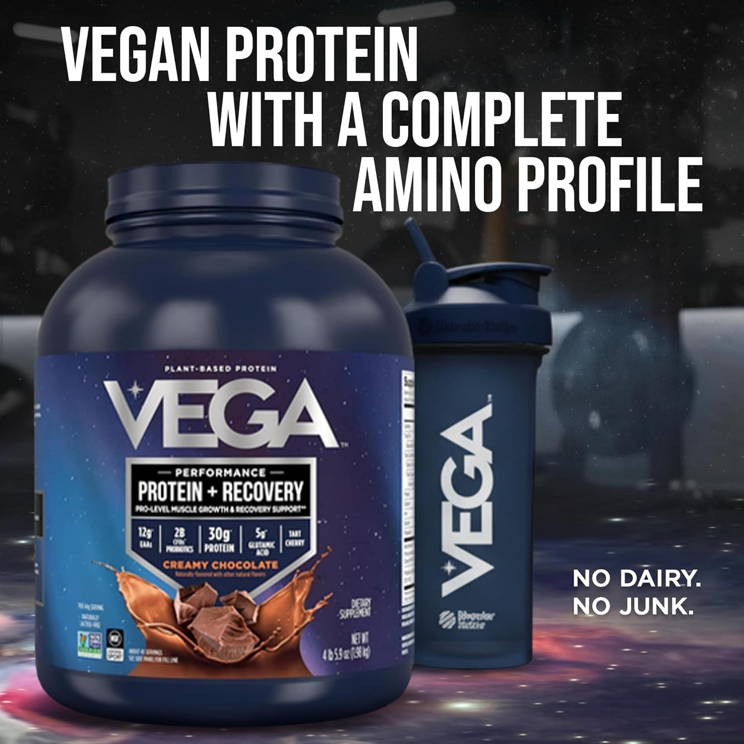 Protein + Recovery, Chocolate – 30G n Protein, Dairy & Gluten Free, Probiotics,