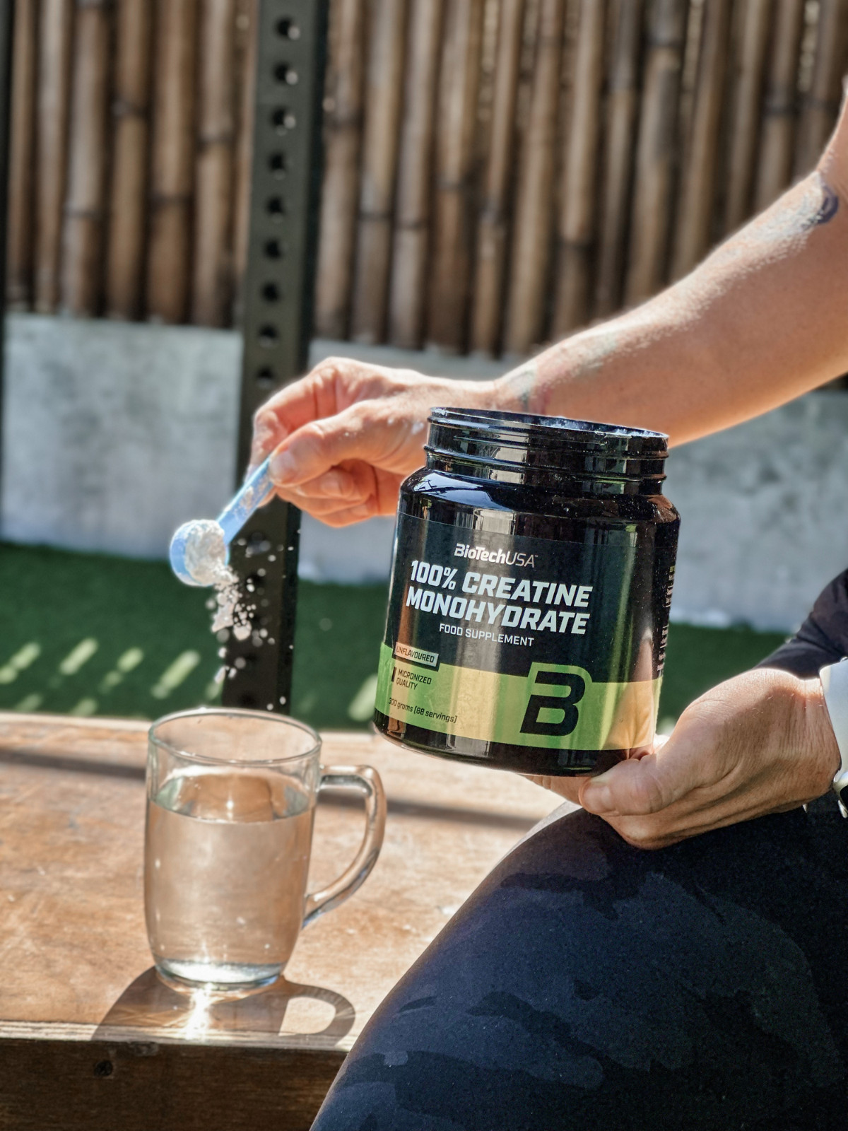 20 x BiotechUSA 100% Creatine Monohydrate Dietary Supplement 500g Creatine