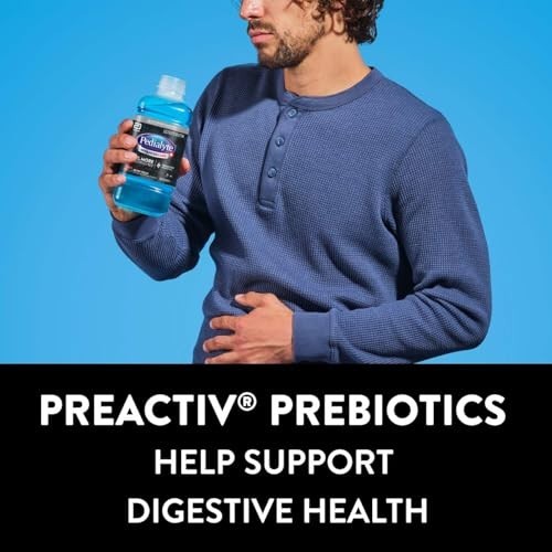 Electrolyte Hydration Drink Berry Frost 1 Liter Pack of 4 with Prebiotics