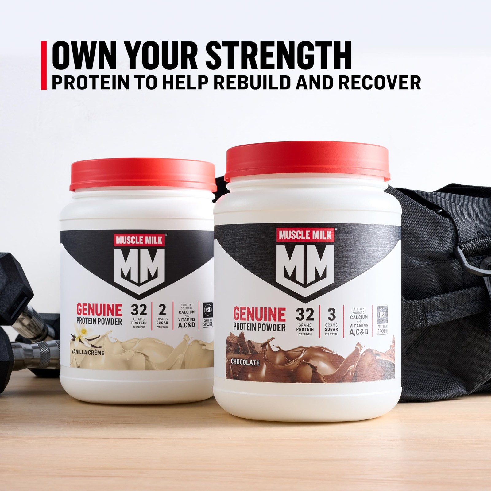 Muscle Milk Genuine Protein Powder, Chocolate, 4.94 Pound (Pack of 1)