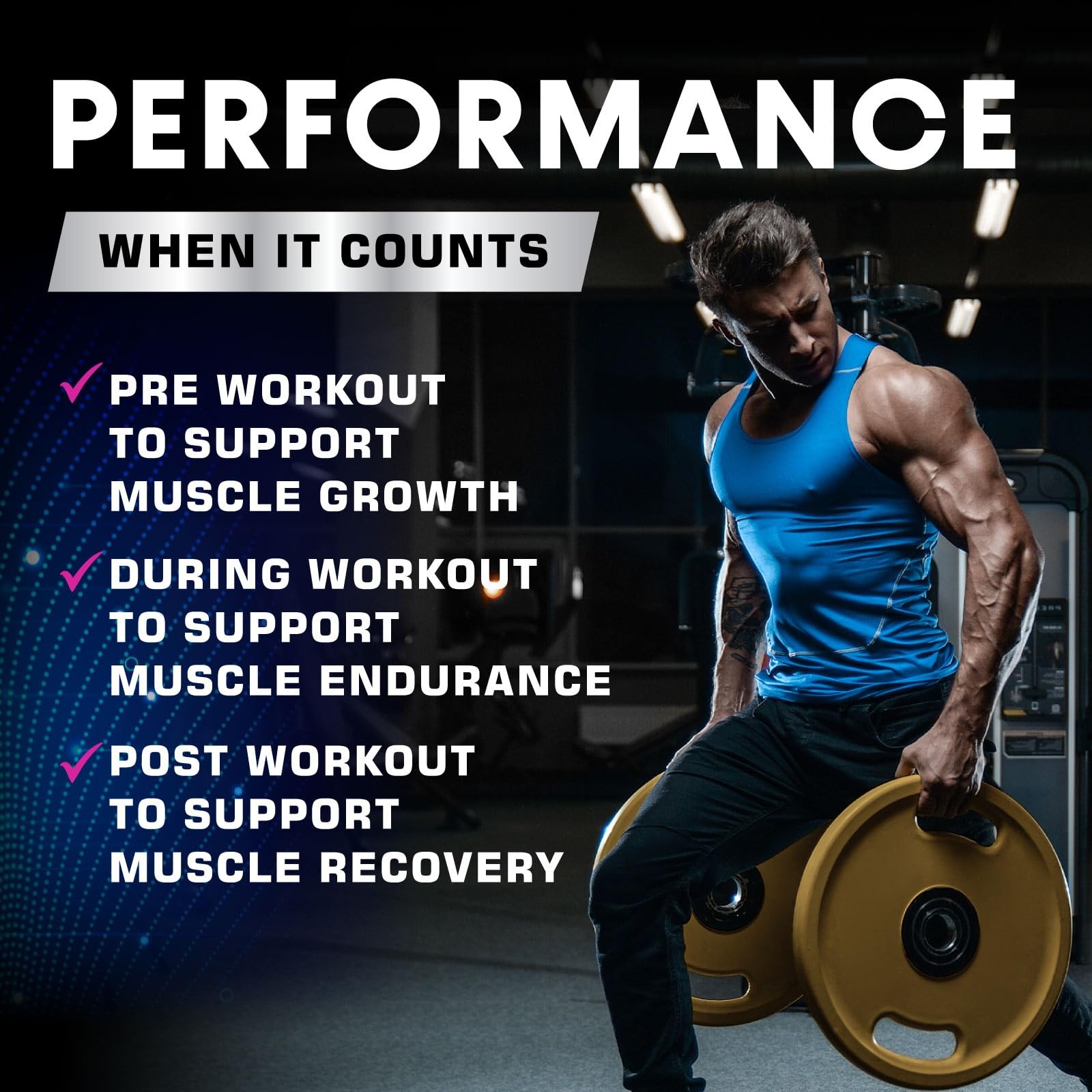 Extra Strength Nitric Oxide Booster – 3X Strength L-Arginine AKG & Citrulline Ma