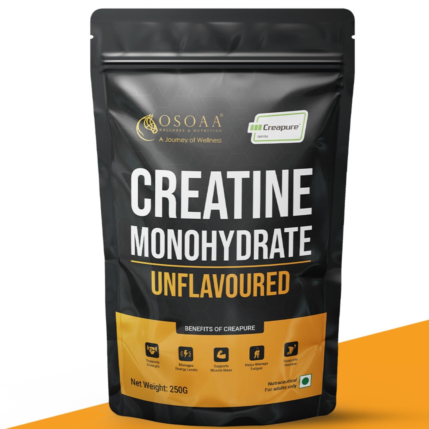 OSOAA Creatine Monohydrate Powder 250gm