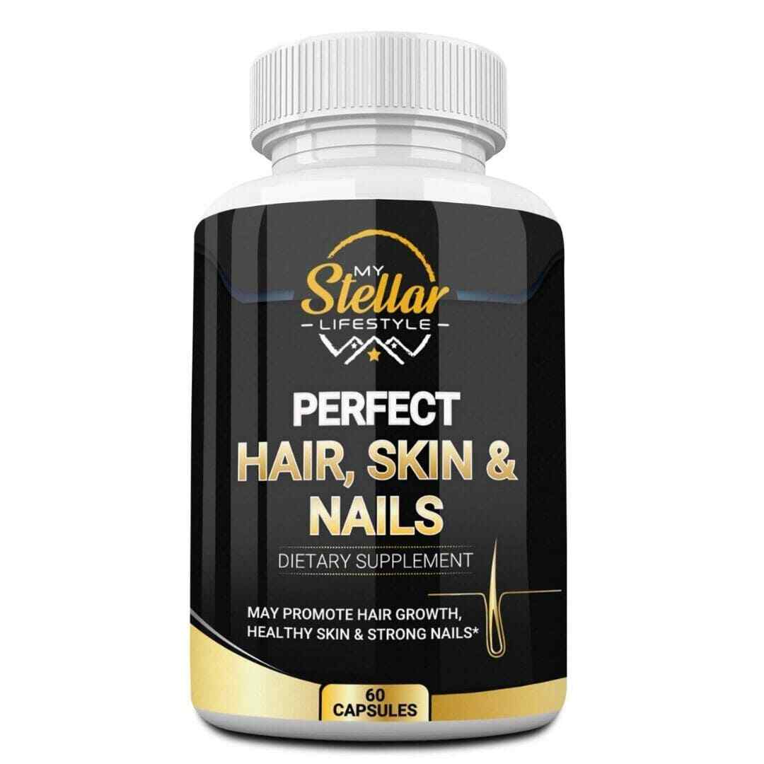 Perfect Hair, Skin & Nails by My Stellar Lifestyle – 60 Capsules