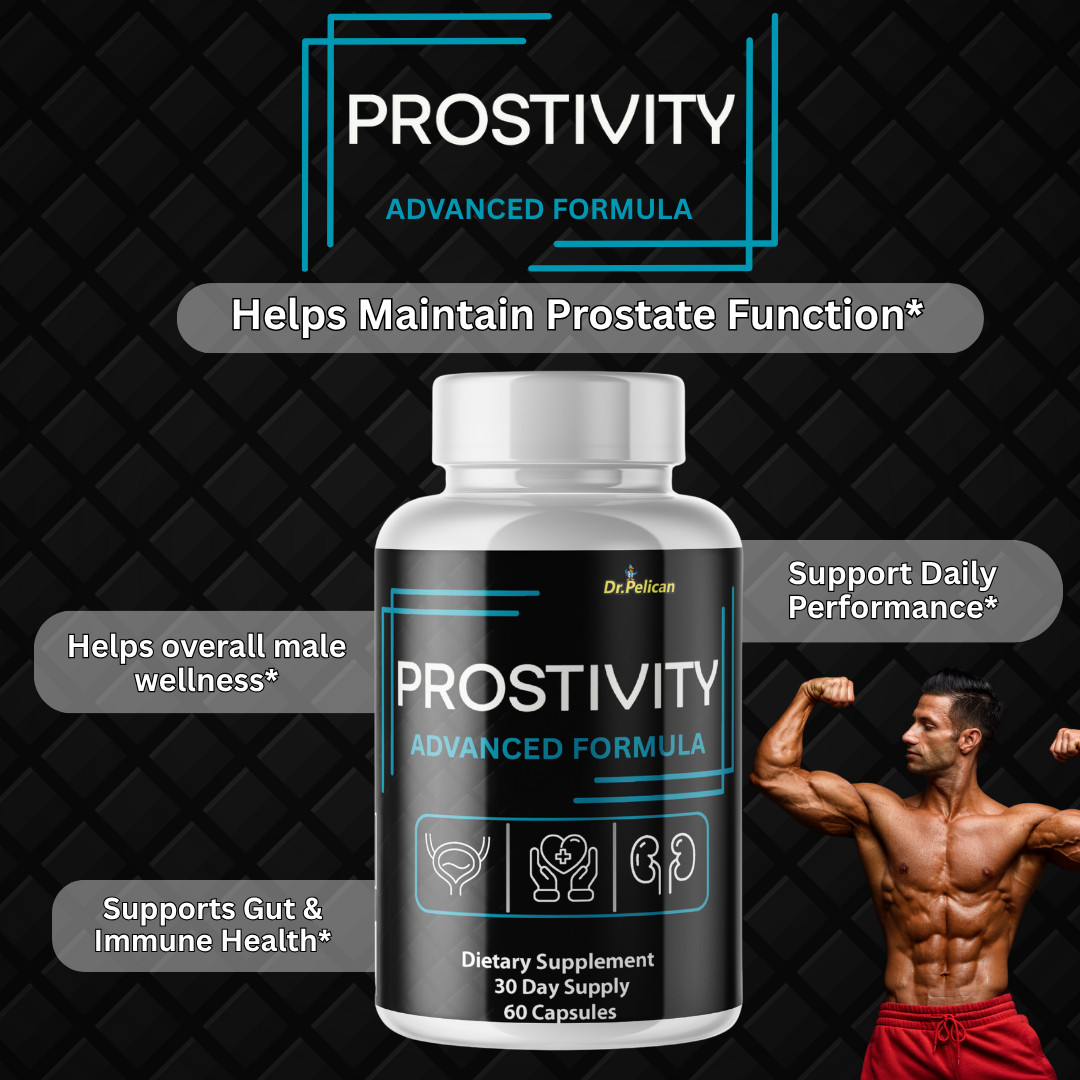 Prostivity- Prostate Support- 10 Bottles- 600 Capsules