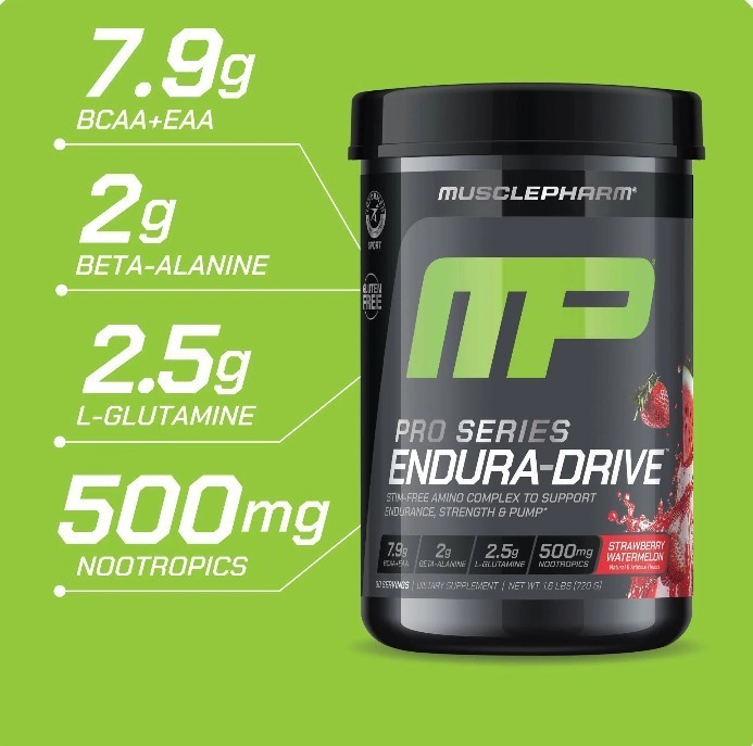 MusclePharm Pro Series Endura Drive Performance Hydration Muscle Support/SEALED!